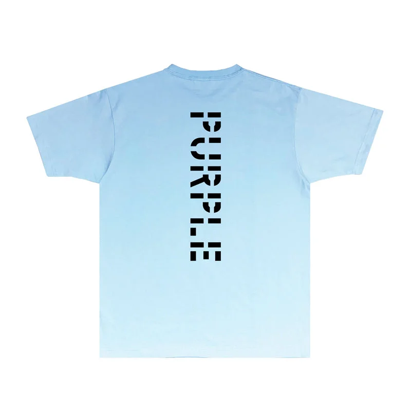 Purple 2023 new fashion T-shirt short sleeves