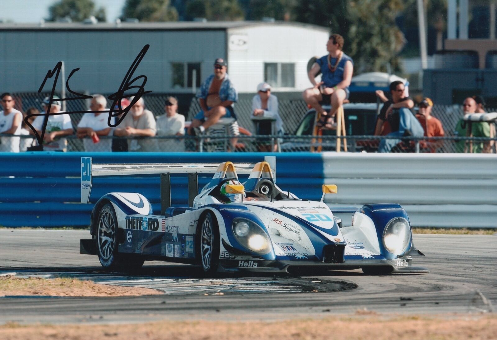 Marino Franchitti Hand Signed 12x8 Photo Poster painting Le Mans 1.