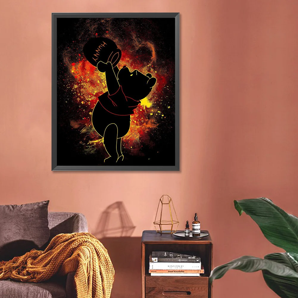 Diamond Painting - Full Round Drill - Winnie the Pooh(Canvas|40*50cm)