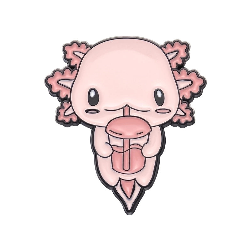 Cartoon Style Cute Animal Alloy Stamping Stoving Varnish Plating Women’s Brooches