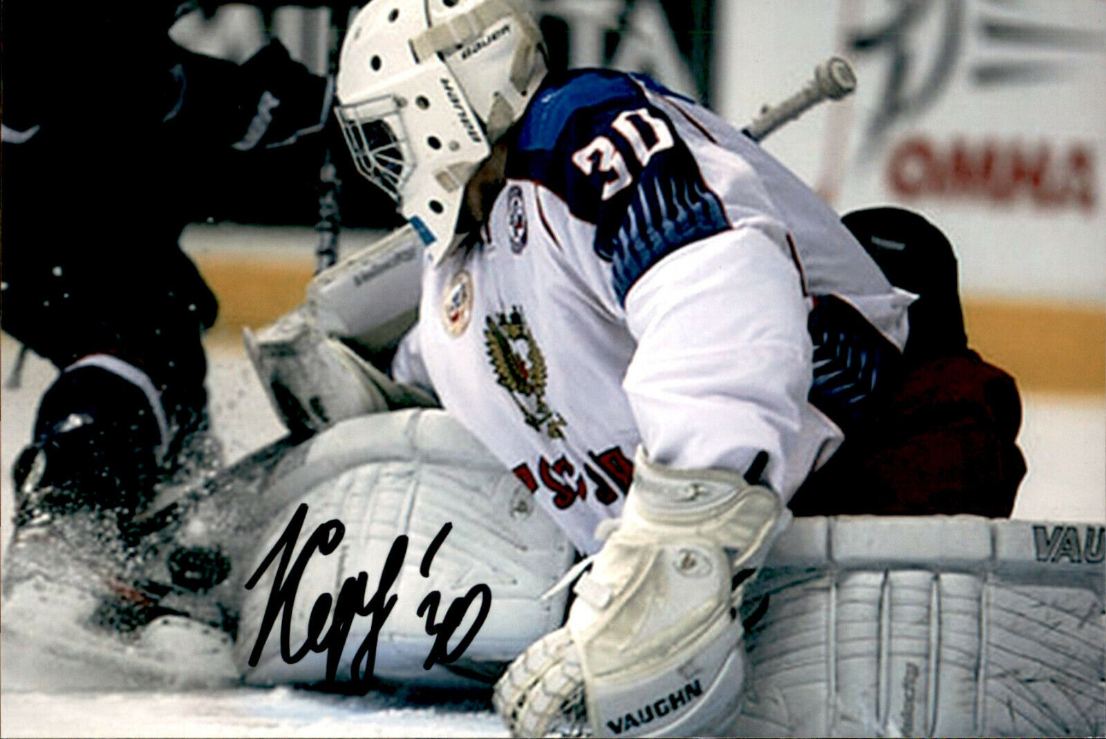 Nikita Serebryakov SIGNED 4x6 Photo Poster painting SAGINAW SPIRIT / RUSSIA #3