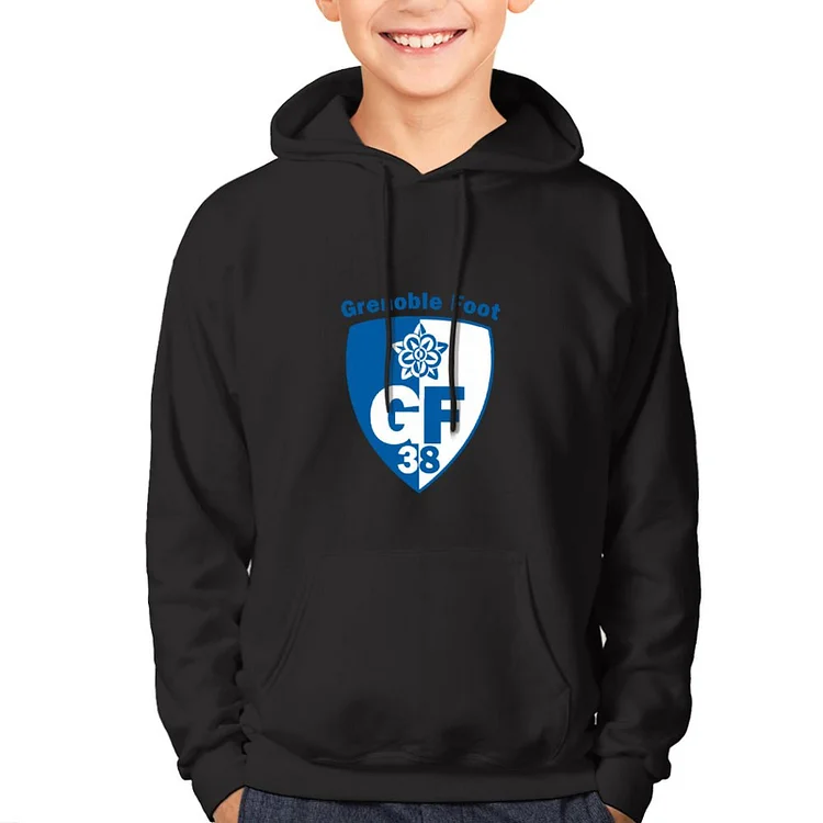 Grenoble Foot 38 Sweat À Capuche Avec Maillot De Survêtement Garçon Junior