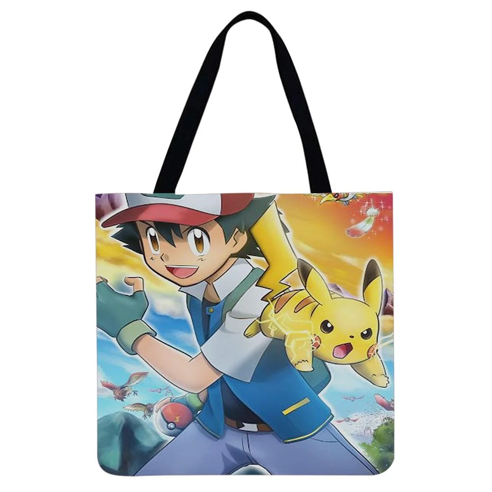 Linen Tote Bag -  Pokémon