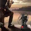 Air Circulator Fan Rechargeable Portable Camping Fan 2 Speed Settings for Car RV