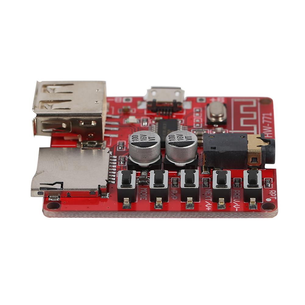 

Bluetooth Audio Receiver Board w/USB TF Card Slot DIY Modified MP3 Module, 501 Original