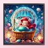 (Multi-Style)Disney Princess-11CT/18CT Stamped Cross Stitch 50*50cm/30*30cm