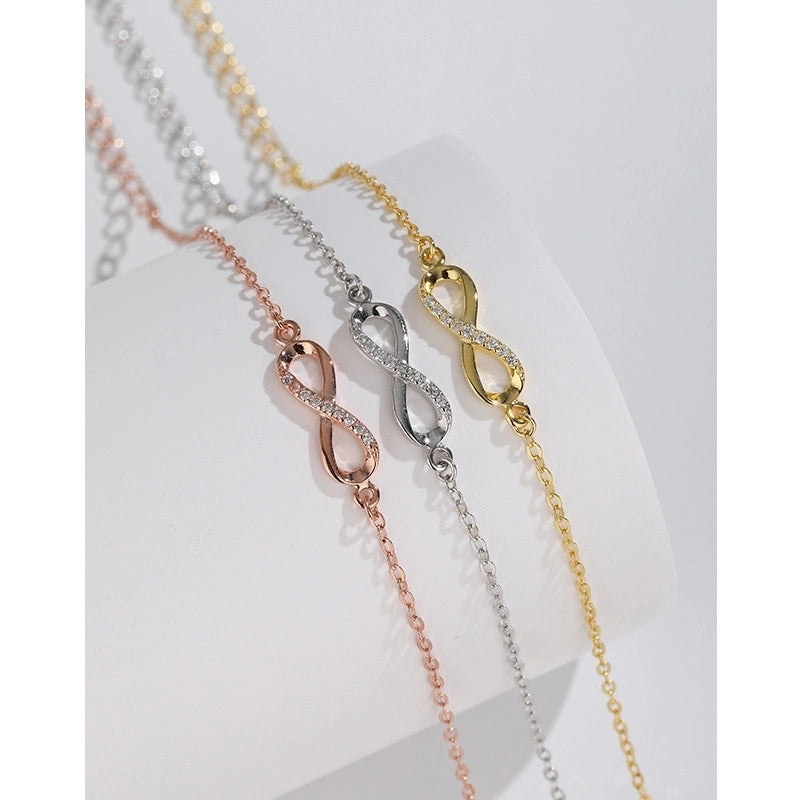 925 Sterling Silver Cable Chain Bracelets Minimalist