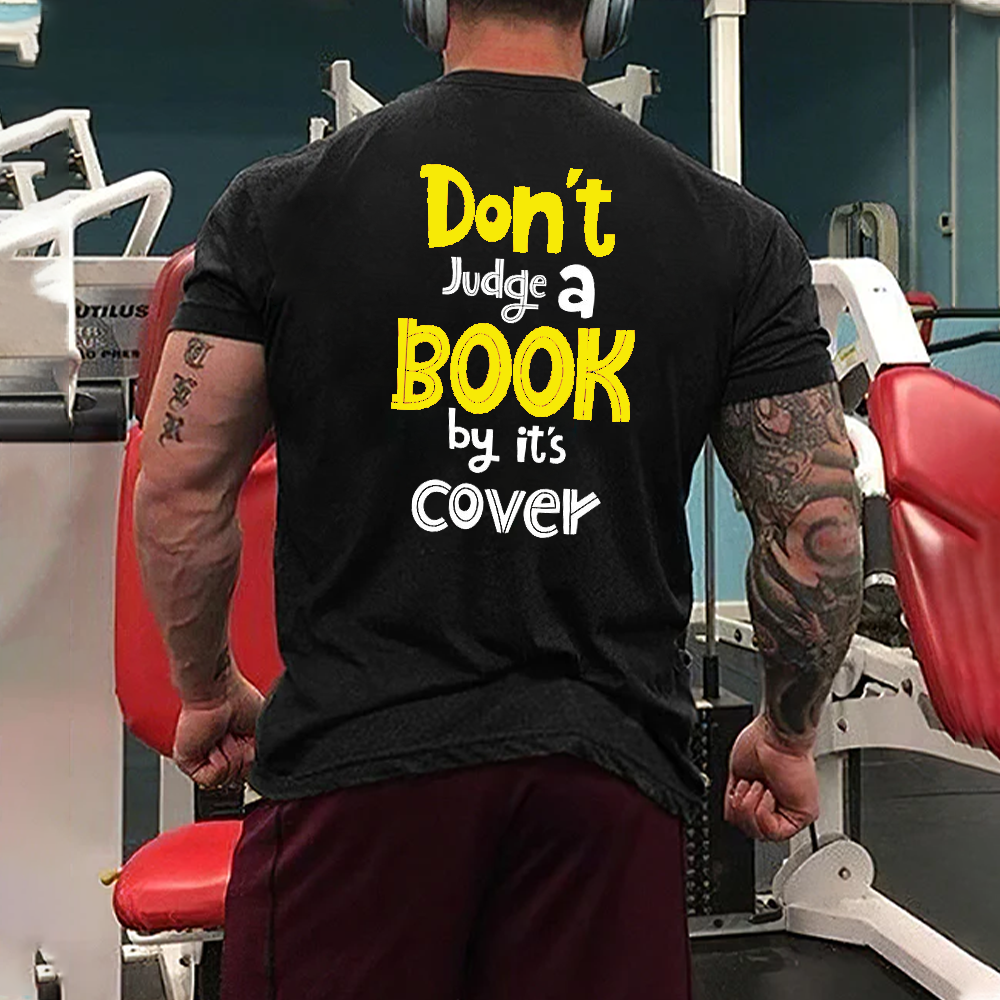 Don't Judge A book By It's cover  Men's T-Shirt