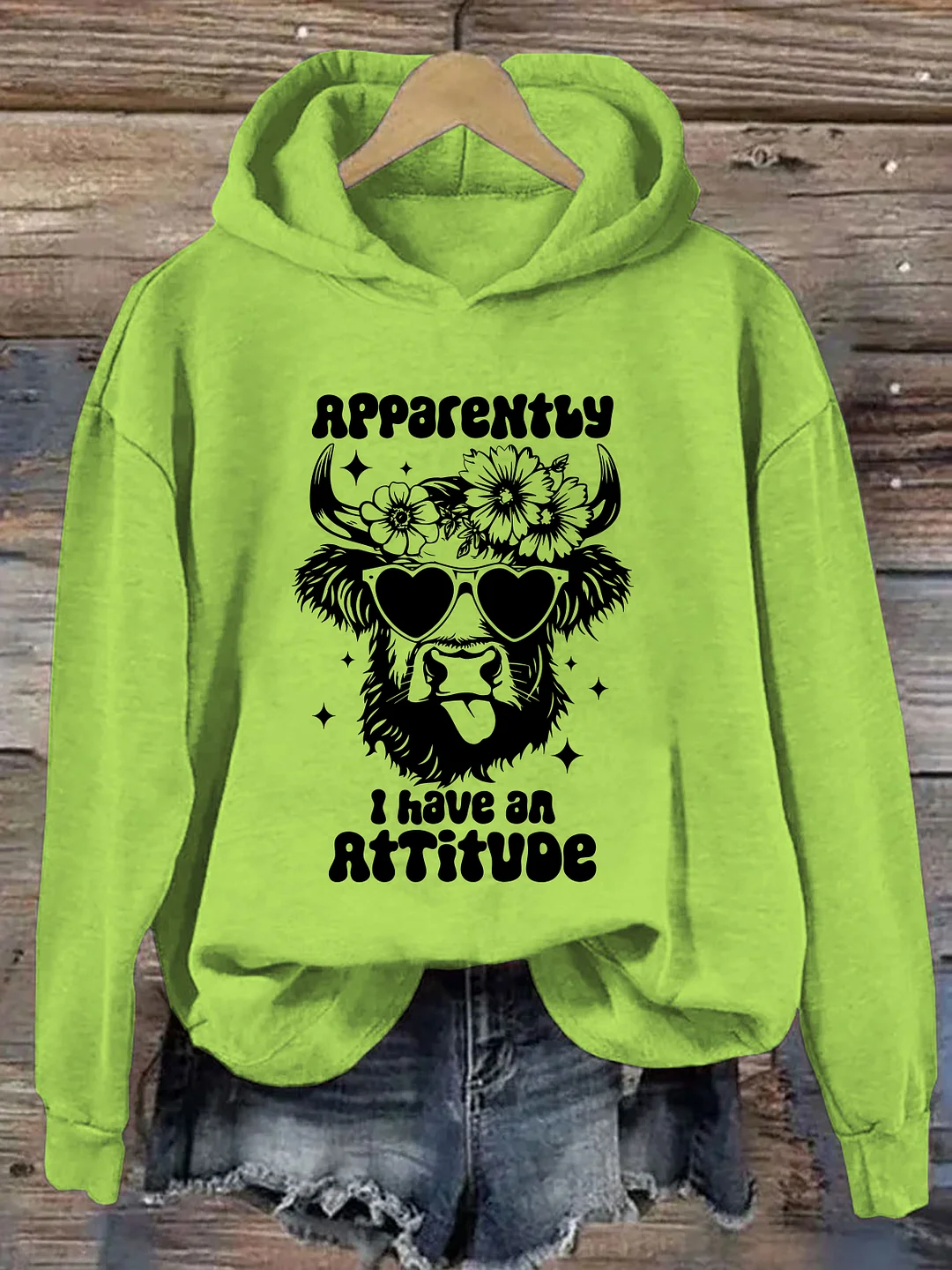Apparently I Have An Attitude Hoodie