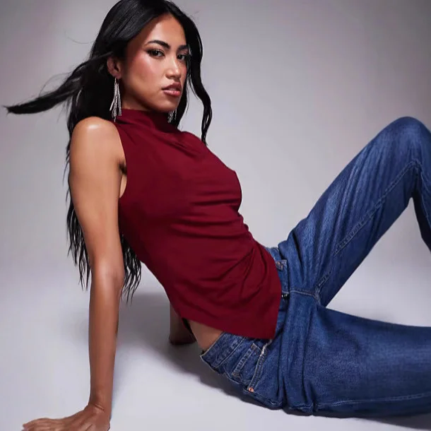 Nigikala Nigikala Temperament Blouse Casual Sleeveless Vest