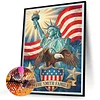 Diamond Painting -5D Full Round Drill Eagle USA