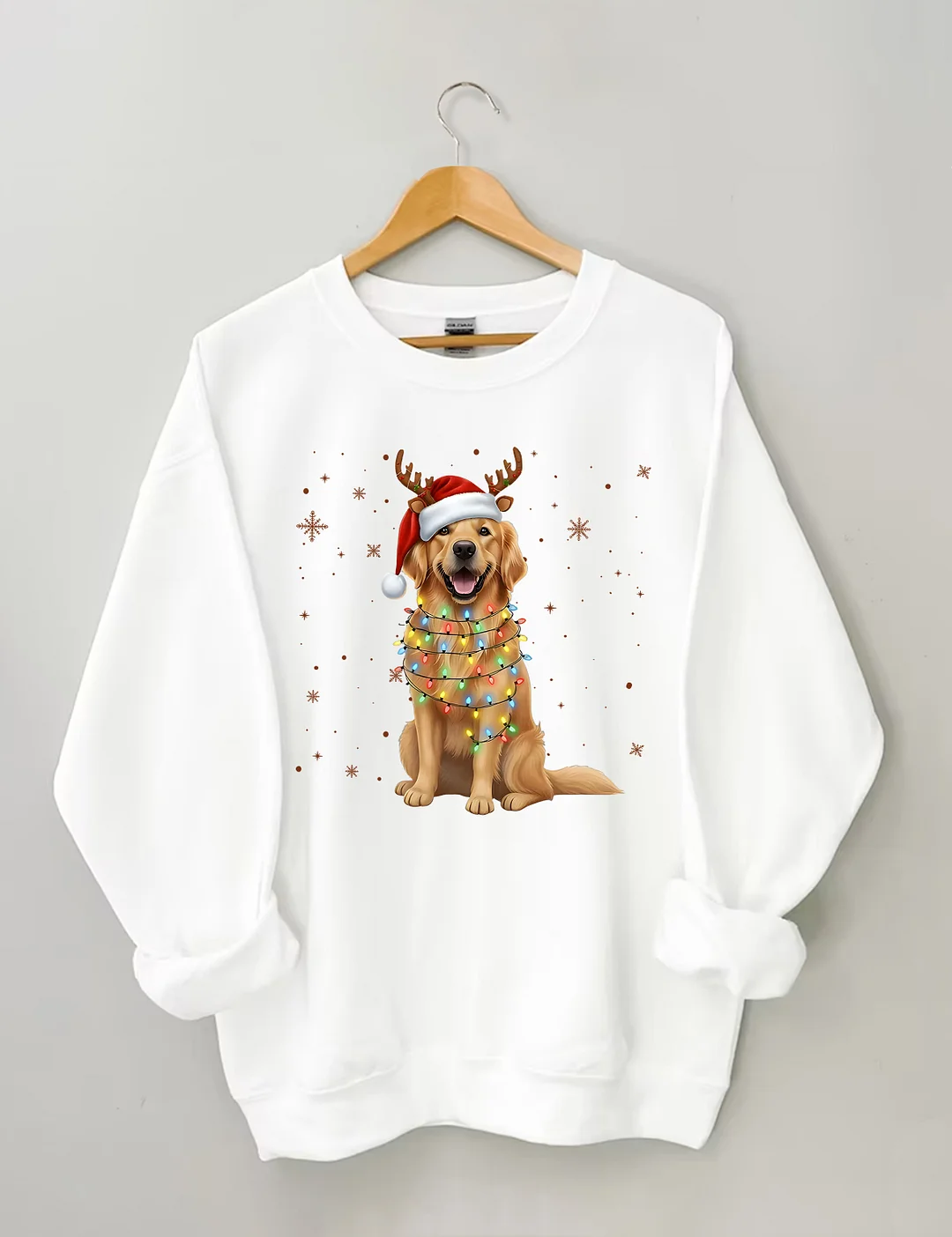 Christmas Golden Retriever Dog Sweatshirt