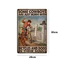 Cowboy - Vintage Metal Signs - 20*30cm