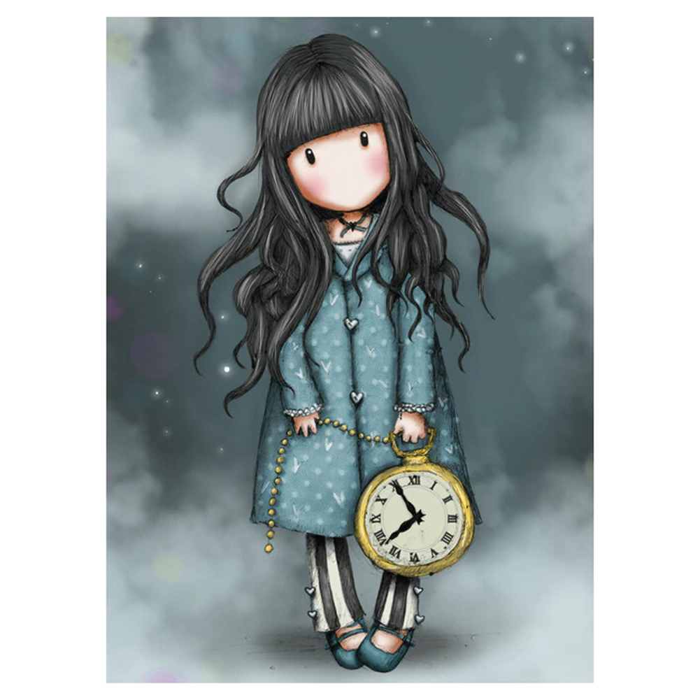 

Goliath Doll - 11CT Stamped Cross Stitch - 30*40CM, 501 Original