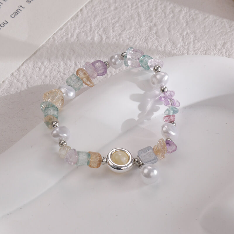 Natural Stone Pearl Bracelet