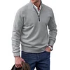 Men's Cashmere Zipper Basic Sweater