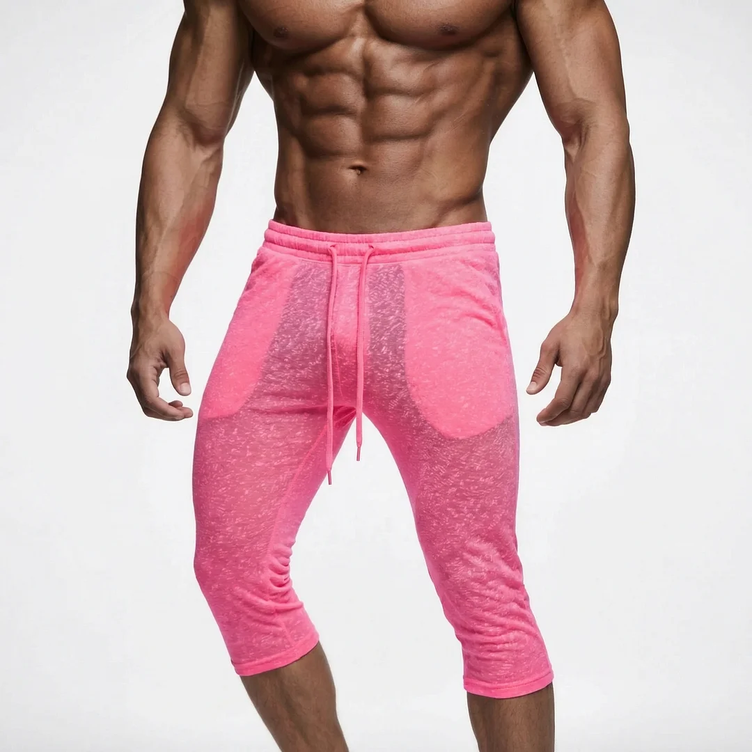 Men's Basic Casual 7/8 Length Pants-INSPIREUSE