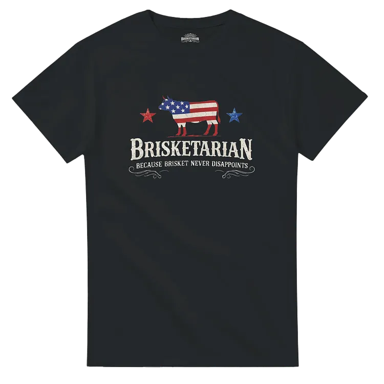 Brisketarian Unisex Graphic T-Shirt, Sweatshirt & Hoodie &ndash; Because Brisket Never Disappoints