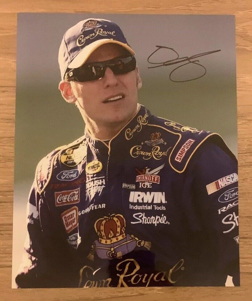 Jamie McMurray Signed 8X10 Photo Poster painting Autographed NASCAR