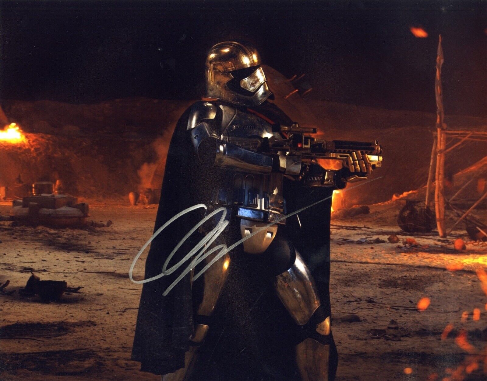 Star Wars Captain Phasma large Photo Poster painting signed by Gwendoline Christie