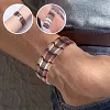 Bracelet en cuivre magn&eacute;tique ultra r&eacute;sistant