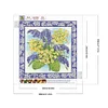 >SALE<5D DIY Partial Special Shaped Drill Diamond Painting Bouquet Kit Decor 30x30cm