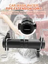 Butt Water Pipe Connector Stainless Steel PA 2320PSI Quick Insertion for Karcher