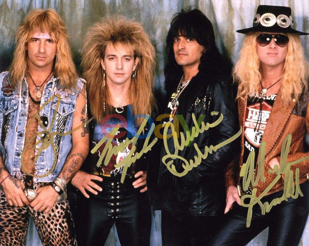 GREAT WHITE Band Signed 8x10 Photo Poster painting reprint