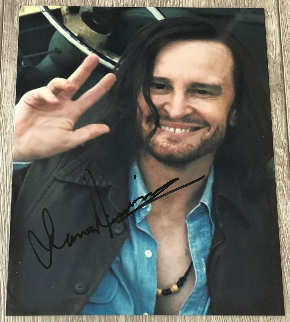 DAMON HERRIMAN SIGNED ONCE UPON A TIME IN AMERICA MANSON 8x10 Photo Poster painting w/PROOF