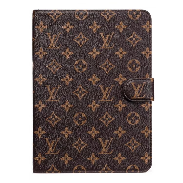 LV Luxury Louis Vuitton Canvas Monogram Leather Fresh Summer Theme Pattern Apple iPad case ProCaseMall