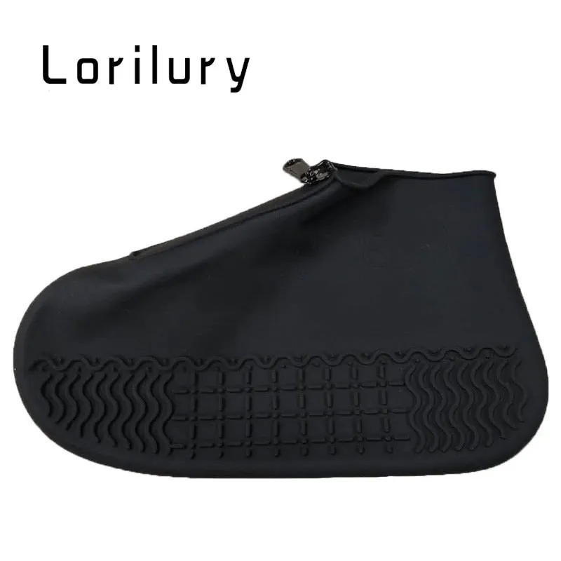 High Quality Rubber Waterproof Shoes Covers Rian Shoe Cover Men Women 2021 Fashion Reusable Covers Shoes Children