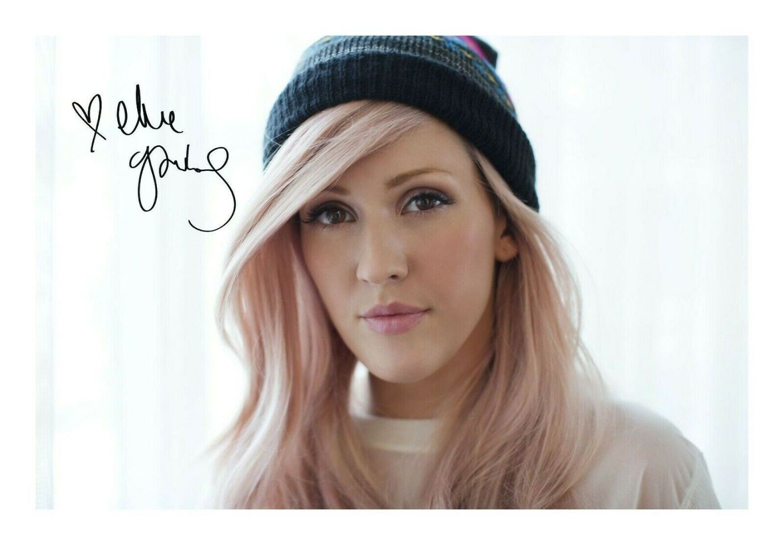 ELLIE GOULDING AUTOGRAPH SIGNED PP Photo Poster painting POSTER