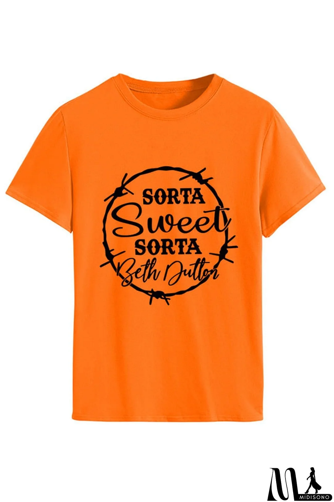 MidiSono - Sorta Sweet Printed T-shirt