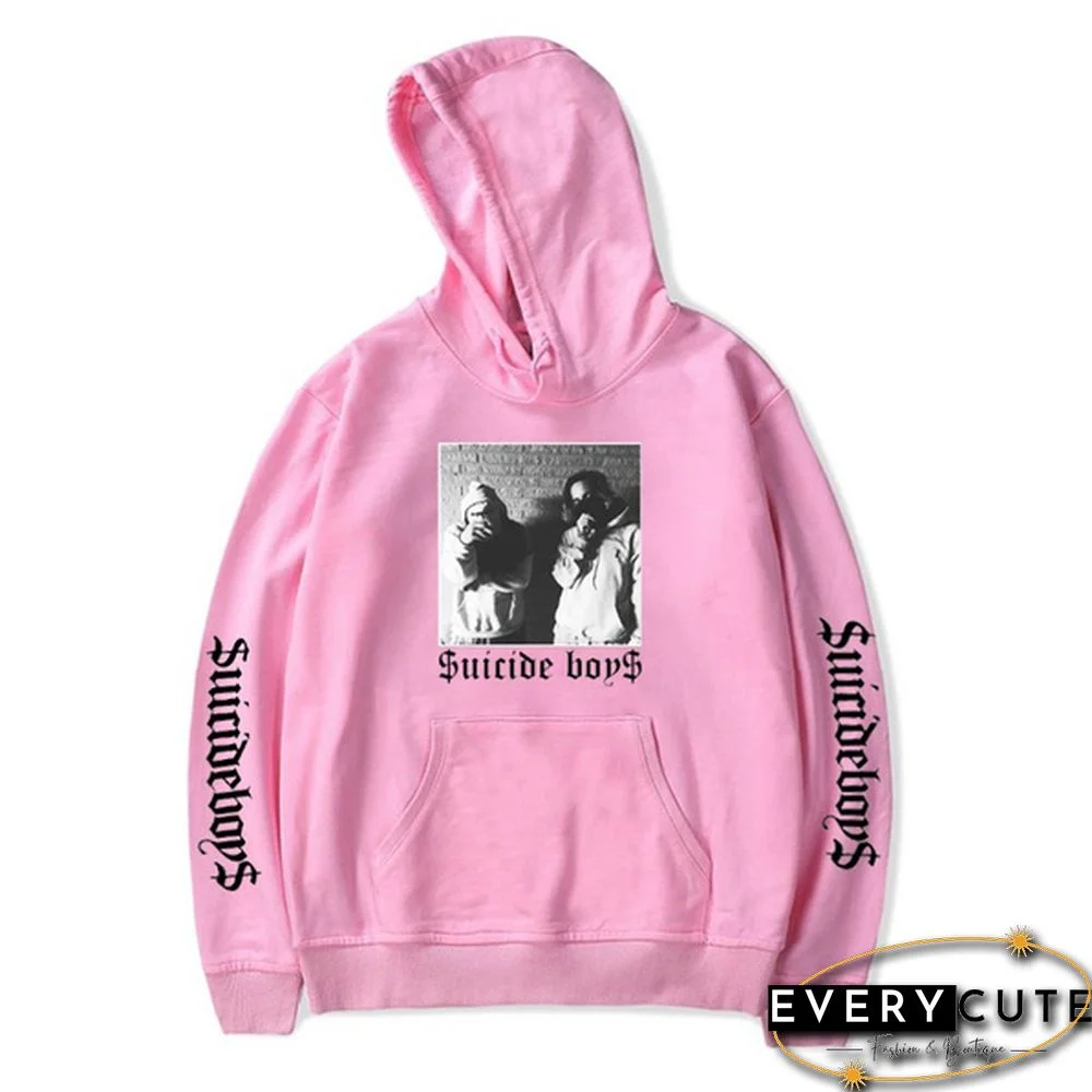 $Uicideboy$ Suicide Boy Hoodies Men Teen Fashion Casual Hip Hop Hooded Pullover Sweatshirts