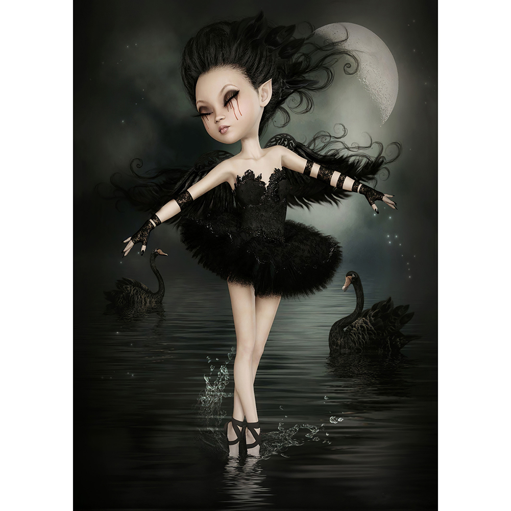 

Fairy Girl - Round Drill Diamond Painting - 30*40CM, 501 Original