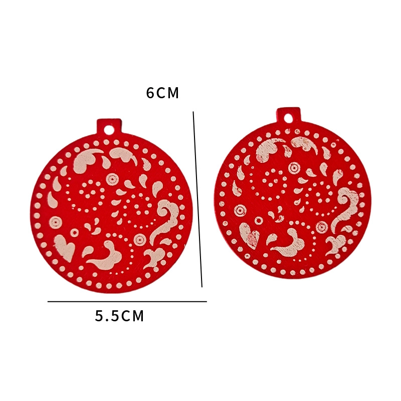 Factory Direct Crafts Creative Wooden Christmas Gift Interior Decorations Home Pendant DIY Accessories