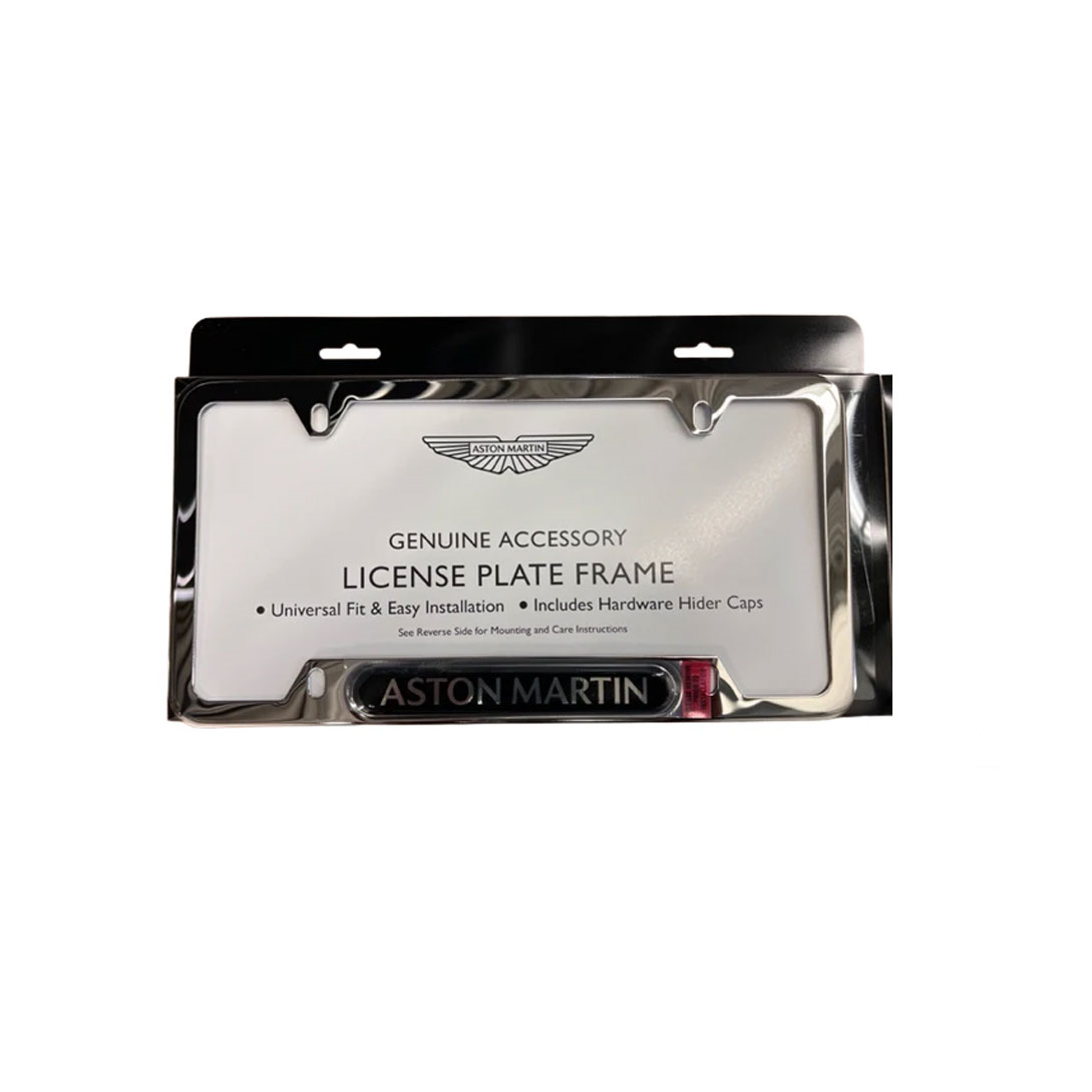 Enhance Your Aston Martin's Aesthetic with the Perfect License Plate Frame