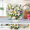 Diamond Painting Acrylic Easter Lily Tabletop Ornaments Decorations for Adult Beginner Home Decor DIY Crafts Gift