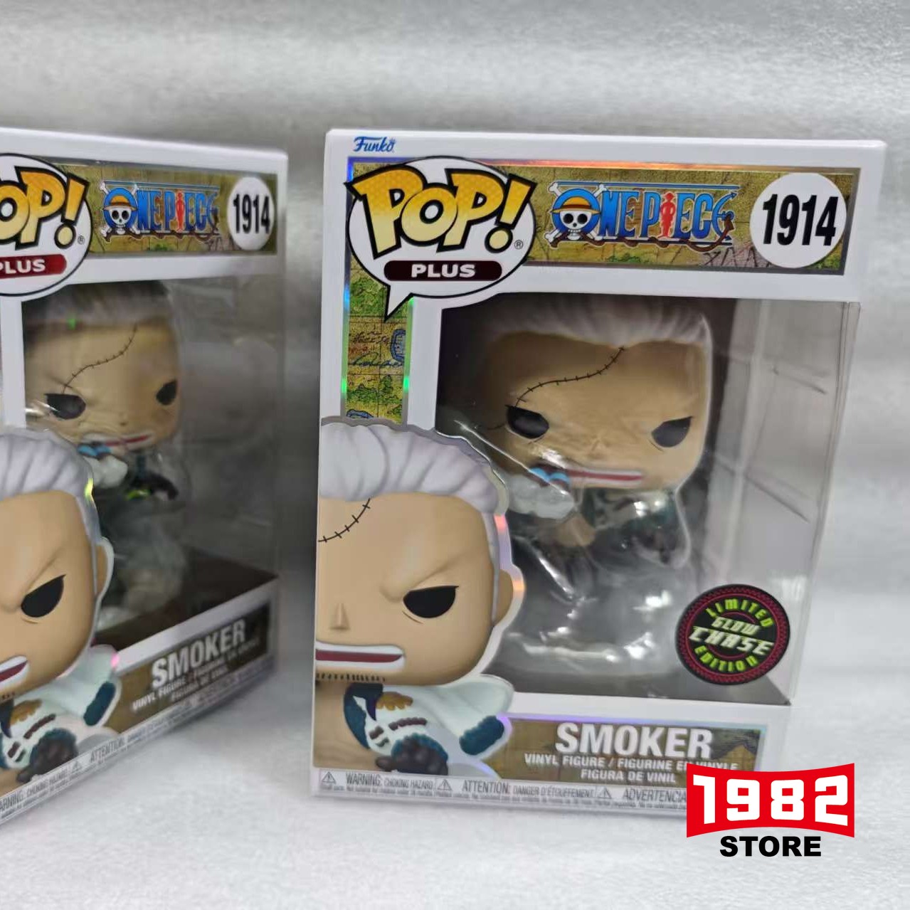 Funko POP 1914 SOMOKER For ONE PIECE VINYL Action Figure Toys Doll Garage Kit