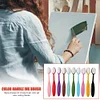 10pcs Colorful Ink Brush Smooth Blending Tools Painting Flat Brushes Kits