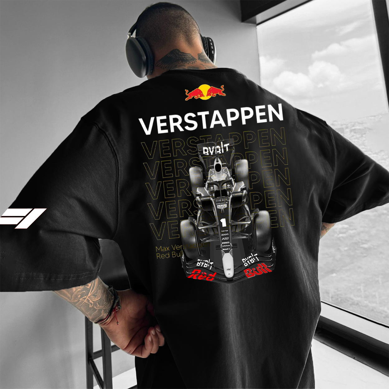  Racing-Inspired Graphic T-Shirt for Sports Enthusiasts