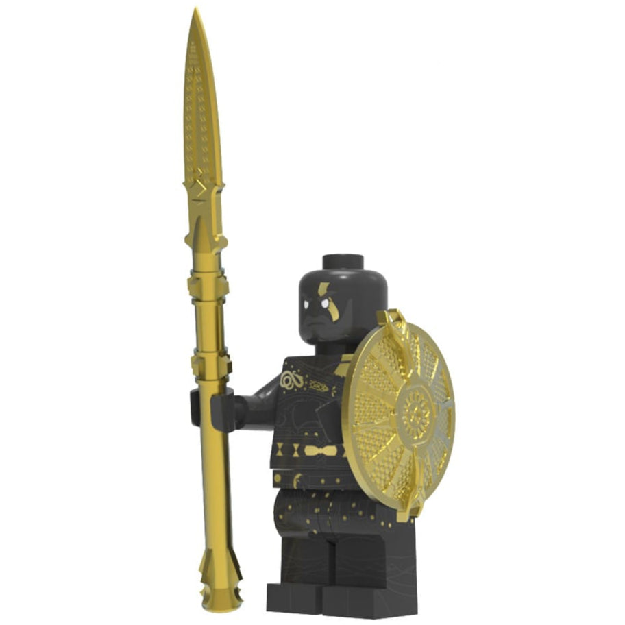 Kratos Movable Arm Custom God of War Video Game Minifigure Minifigure Bricks monstertoys