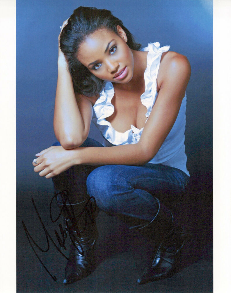 Meagan Tandy glamour shot autographed Photo Poster painting signed 8x10 #5