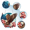Independence Day American Flag Eagle - 5D DIY Pendant