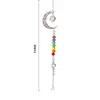 Crystal Wind Chime Tree of Beads Wall Ornaments Home Garden Decor (F)