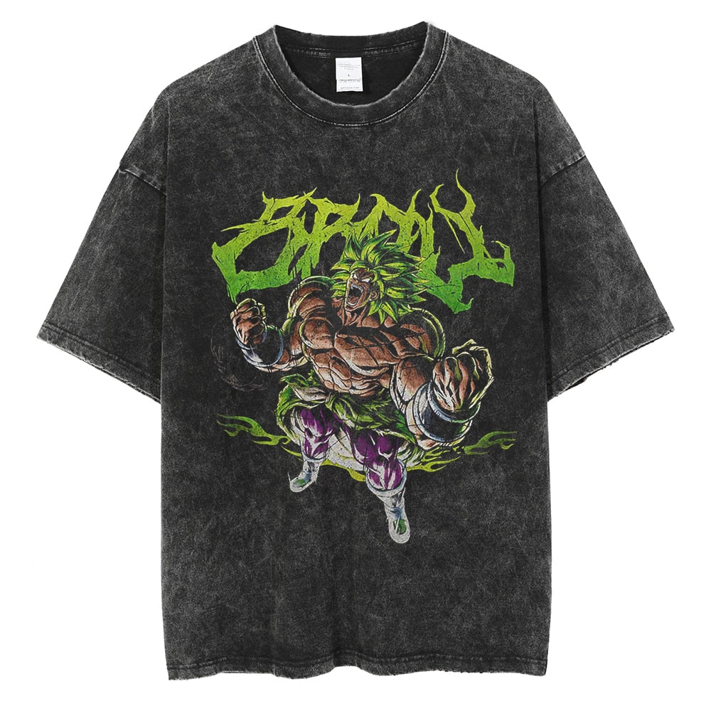 "Legendary Saiyan" Vintage Oversized T Shirt