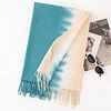 Gradient Colors Autumn Winter Women's Shawl Scarf