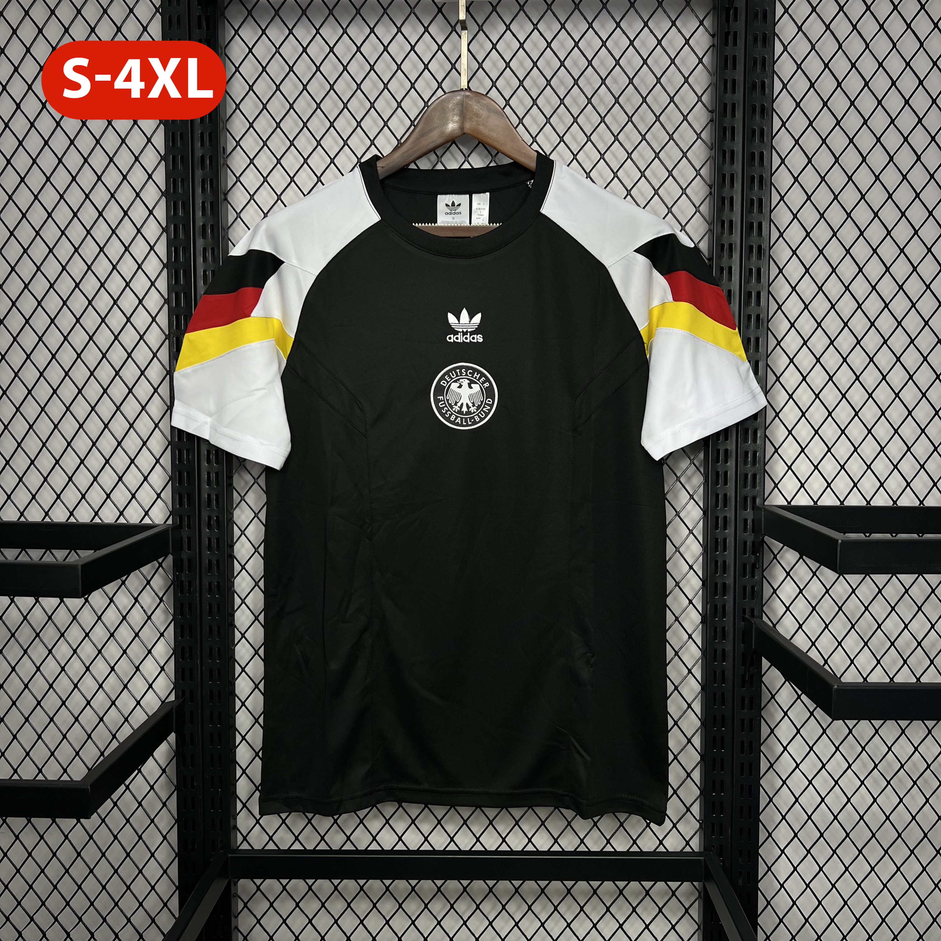 Germany 2024 Euro Retro style Training Jersey - Fans Version