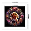 Cartoon Full 18CT 2 Strand DIY Stamped Cross Stitch Kits for Beginners Adults Home Decor Cross Stitch Art and Crafts Kits 9.75x9.75In tapestrymarket