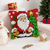 Santa Xmas Tree-DIY Latch Hook Rug Pillowcase Kits 43*43cm